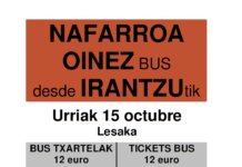 Nafarroa Oinez: egitaraua eta Irantzu Mankomunitateko busa