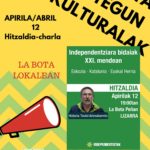 Hitzaldia apirilak 12