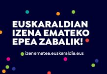 Euskaraldiaren abestia eta izen ematea!