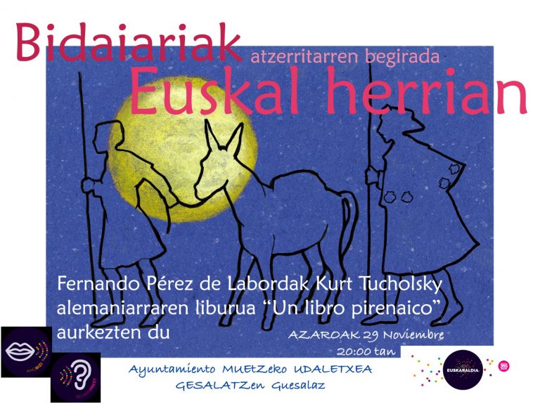 Hitzaldia: “Bidaiariak Euskal Herrian, atzerritarren begirada”