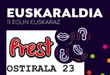 Euskaraldia hastear… txapa banaketa eta hasiera ekitaldiak!