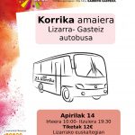 Busez korrika hasierara