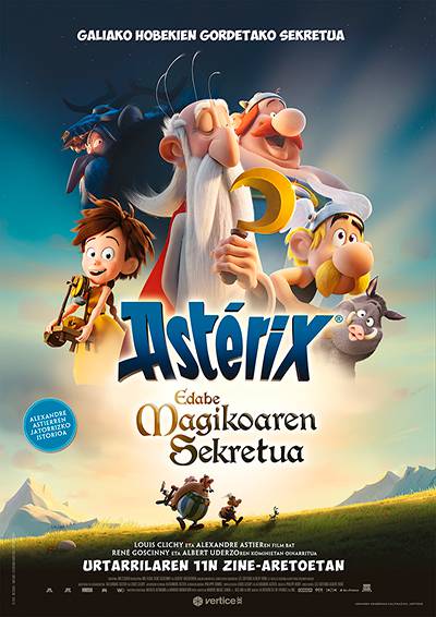 Zinema: “Asterix. Edabe magikoaren sekretua”