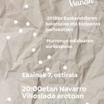 Euskaraldia Viana batzarra