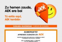Murgil zaitez euskaran! AEK-ren hasiera maila