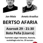 Bertso afaria