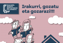 Gareanek irakurketa kanpaina egoera berrira egokitu du