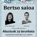 200829 Bertso saioa