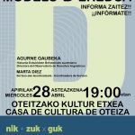 Hitzaldia Oteitza