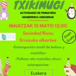Txikimugi tailerra poltsen estanpazioa