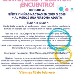 Canto baile encuentro