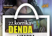 Lizarraldeko Korrika denda non? Arropa eta petoak