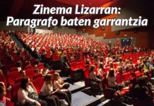 Zinema euskaraz Lizarran: Lau urtean gutxienez 61 film eta 5.000 ikusle