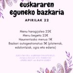 Gares euskara eguna 2023 bazkaria