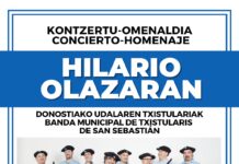 Asteazkenean Hilario Olazaranen kontzertu-omenaldia