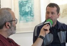 Iñaki Rifaterra litografoari elkarrizketa tTok aretoan