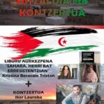 Sahara kantari aurkezpena eta Iker Lauroba