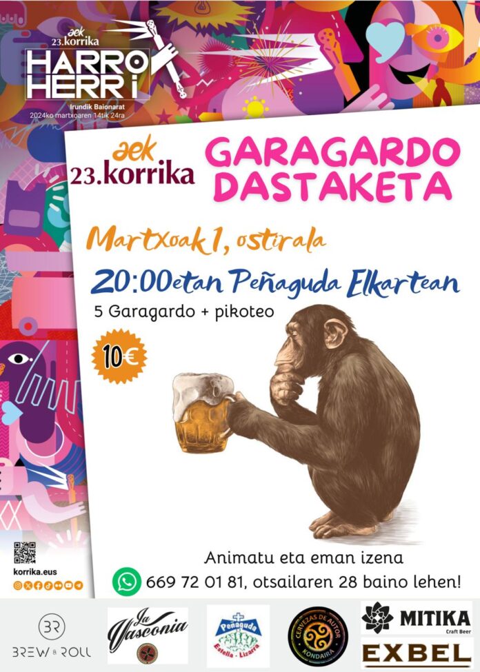 Garagardo dastaketa