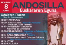Ekainaren 8an, larunbatean, euskararen eguna Andosillan