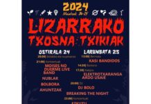 Ostiral eta larunbatean txosna txikiak