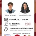 Bertso afaria lizarra