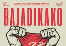 Bajadikako prozesu judiziala eten” prentsaurrea eta deialdia