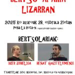 Bertso afaria 2025 Bota Peña