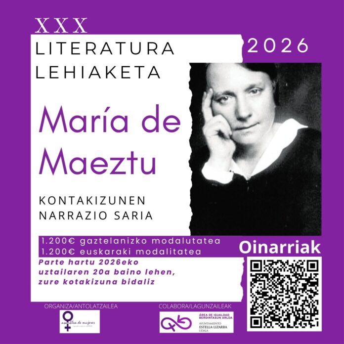 Maria de Maeztu saria 2026