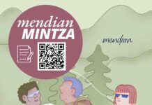 Larunbaten mendi irteera: Errezu – Mendizelaia – Arbioz arroila – Errezu